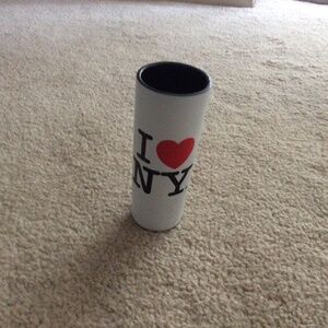 Broadway Gifts I ❤️ NY New York Tall White Shot Glass